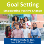 Goal Setting: Empowering Positive Change by YMCA Program Pathways Committee